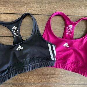 Brand new without tags - 2 Adidas sports bras size medium